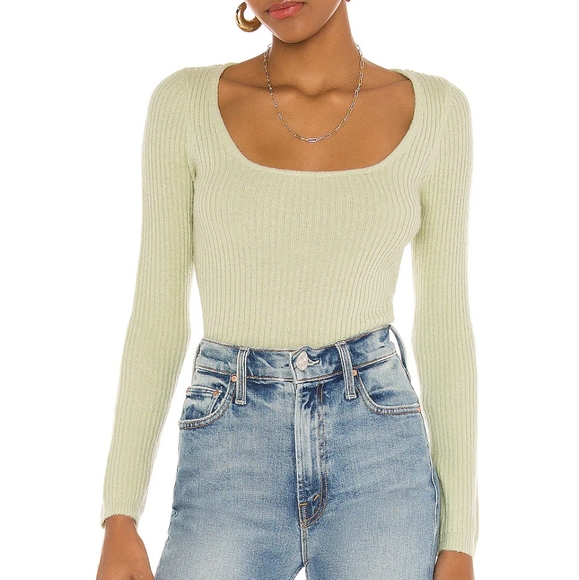 Song of Style Sweaters - SONG OF STYLE Jilian Sweater in Green size XSMALL